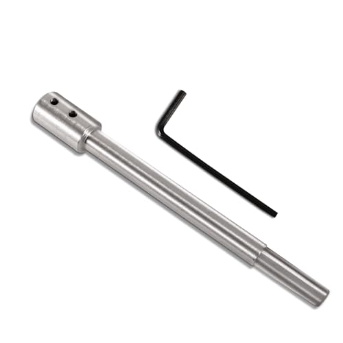 Extensión de broca Beatific 170 mm extralarga para brocas forestner con vástago de 3/8', para trabajos de perforación y fresado especialmente profundos