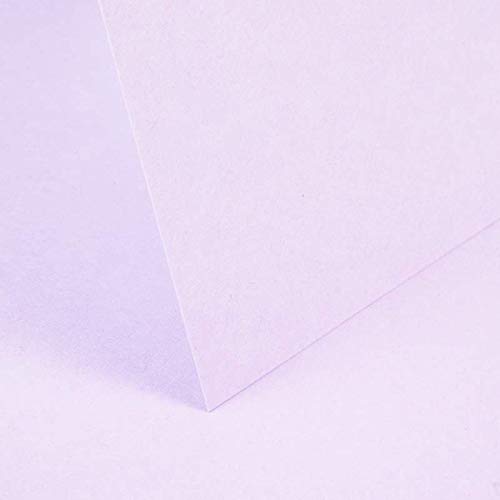 Pastel Lilac Plain Paper 80gsm - A2 10 Sheets