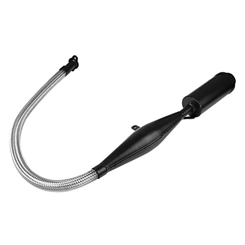 Viper Flexible Muffler Pipe For 50cc 80cc Bike Gas Engine Motor Parts Black