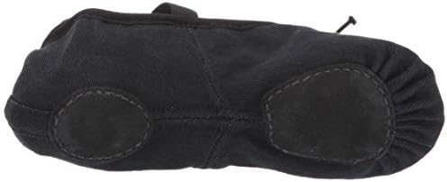 Bloch Unisex-Adult Dance Women's Zenith Split Sole Stretch Canvas Ballet Shoe/Slipper, Black, 2.5 D US | Image 3