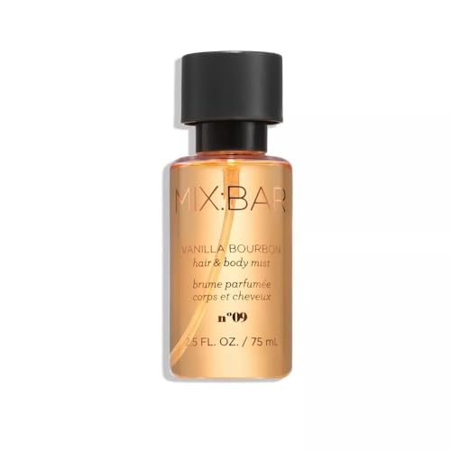 Mixbar Mini Hair & Body Mist Perfume - Vanilla Bourbon - 2.5 fl oz