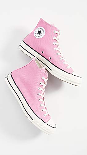 Image of Converse Men's Chuck Taylor All Star '70s High Top Sneakers, Magic Flamingo, Pink, 9.5 Medium US