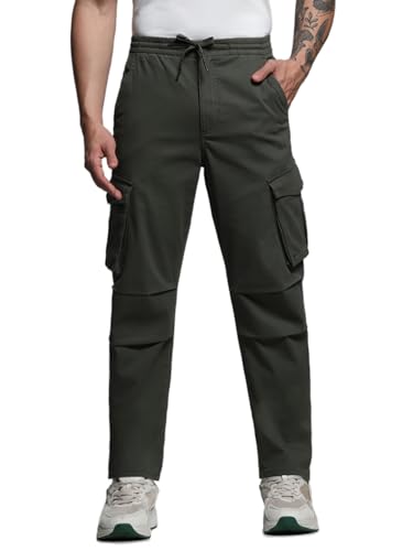 Image of Jack & Jones Men's Mid Rise Regular Pants