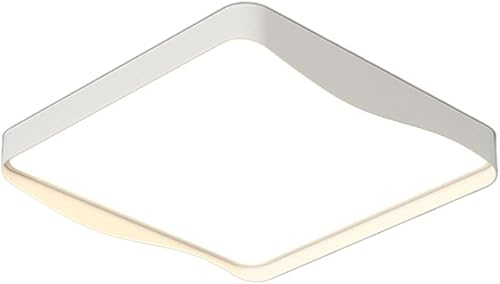 HDGNKG Lámpara de techo simple y moderna de 24 W lámpara de techo plana de ahorro de 157 pulgadas lámparas de techo de 6000 K para habitación de los