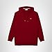 Lacoste Men's Long Sleeve Hooded Jersey Cotton T-Shirt Hoodie, Bordeaux, XXXXL