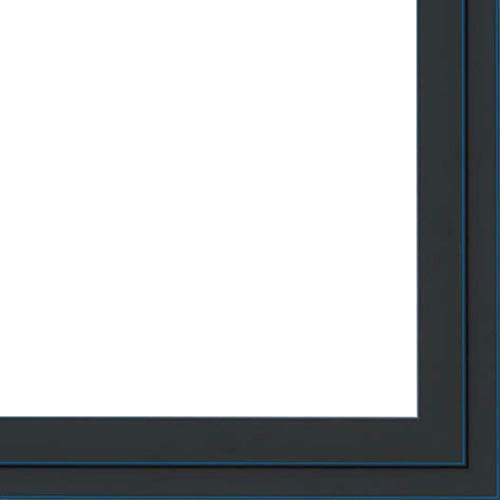 CountryArtHouse Picture Frame Moulding (Wood) 100ft bundle - Contemporary Black Finish - 1.25