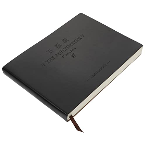 Livre de comptes OSALADI noir format horizontal de 320 pages pour gestion et comptabilité