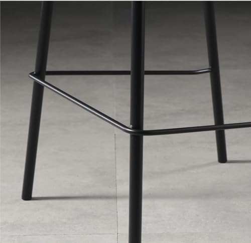 Tabouret en fer style célébrité internet avec dossier de bar pour maison moderne - 5