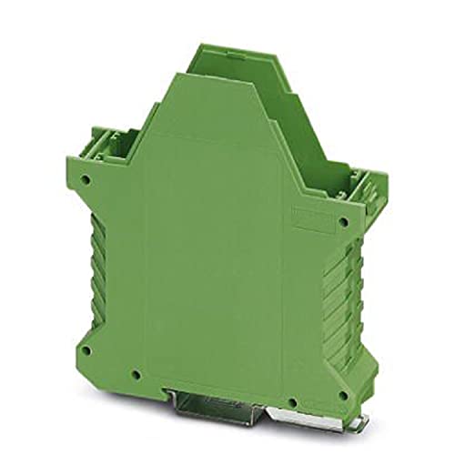 Phoenix Contact Enclosure, Housing Base, Modular, 114.5 Mm, 22.5 Mm, 99 Mm, Nylon (Polyamide), Glass Filled, Green Rohs Compliant: Yes - 2907101