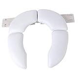 UPKOCH 1 Stück Toilet Trainer Ring für Tragbarer Toilettensitz für Töpfchentraining Weiß Sicher und Praktisch Geeignet für Reisen und Täglichen Gebrauch