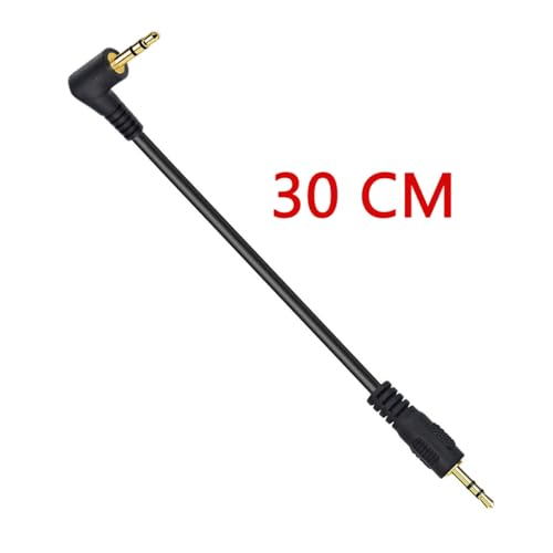 HUHANGGod 90Degree Right Angle 2.5mm Audio Aux Cable - Image 2