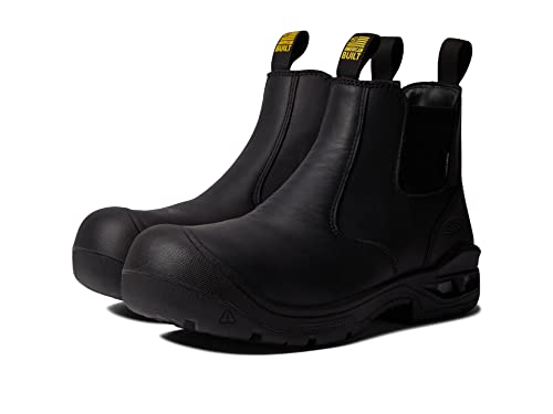 Image of KEEN Utility mens Juneau Romeo Mid Height composite toe waterproof Pull on