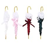 Miniaturpuppenhaus Regenschirm modische Lebendige Parasoldekoration Accessoires für 1:12 Skala -Puppenhäuser