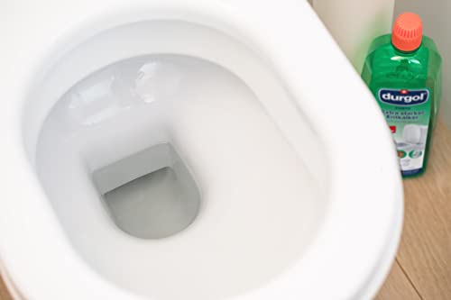 durgol Forte extra starker Entkalker für Urinstein & Kalk (1000ml) - Urinsteinentferner & Kalkentferner für WC, Dusche, Spülkasten - Spezial Profi Kalkreiniger flüssig - Kalkstein Reiniger Toilette