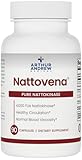 Arthur Andrew Medical, Nattovena, Pure Nattokinase Supplement, Double Strength 4,000 FUs per Capsule, 90