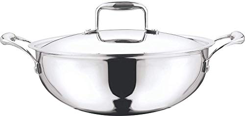 Kadai profundo Vinod acero inoxidable 18cm 1.1L miniatura 1