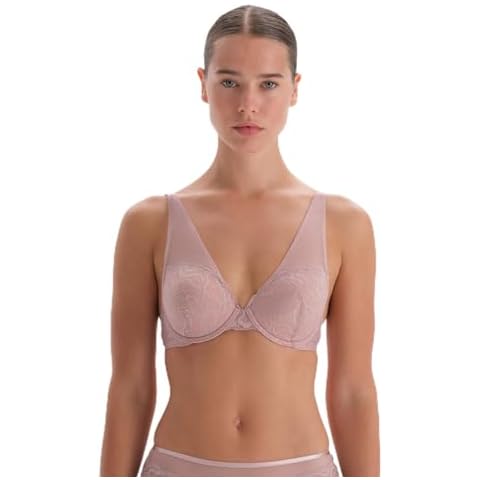 Dagi Women's Geometric Underwire Bra, Soft Pink Cover