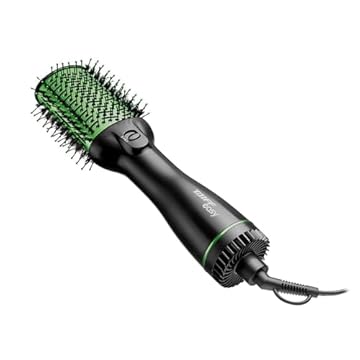 Taiff Easy 560009IP - Escova Oval, Secadora, Alisadora e Volumizadora, 127V, Verde