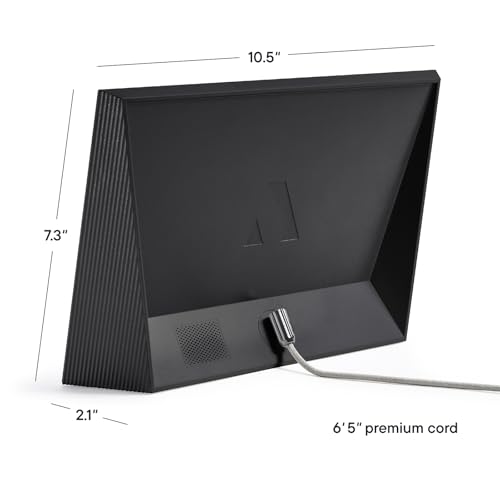 Image of Aura Carver Smart Digital Frame, 10.1 Inch HD WiFi Cloud Frame, Free Unlimited Storage, Send Photos From Anywhere - Gravel