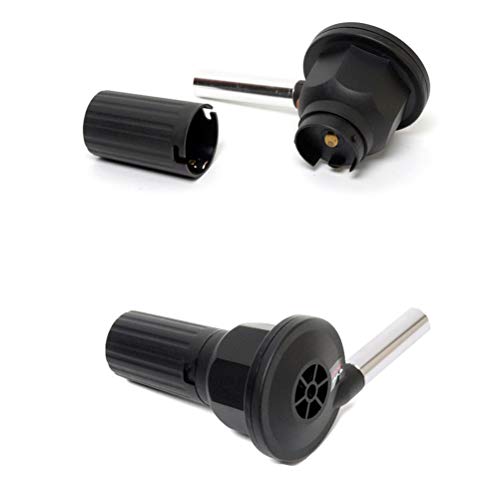 Ventilador portátil LIOOBO soprador de fogo movido a bateria para churrasqueira, ventilador de ar pa