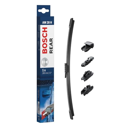 Bosch Rear Wiper AM 28 H - Excellent Cleaning Performance - Replacement Blade for Back Windscreen - 1 Blade 280mm