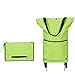 WYZXR KDMB Chariot à provisions sur Roues Pliable, Pliable Durable Chariots Push-Pull légers 2 Roues 30L Trolley Sacs pour supermarché Marché de Marche résistant aux intempéries Blanchisserie Cam