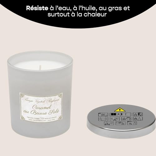 Avery - 500 Etiquettes AFNOR - CLP - Rondes Autocollantes Transparentes en rouleau - Ø 40 mm - Réglementaire Bougies - 1 rouleau de 500 Stickers pour étiquetage réglementaire des bougies – vue 9