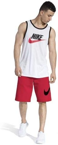 Nike Men's Sportwear Club Shorts, University Red/Black, X-Large