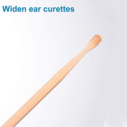 10Pcs Bamboo Ear Pick Ear Cleaner Ear Spoon Earwax Curette Remover Earpick Tool Hanging Clean Tool For Ear For Adult Children #TOP2