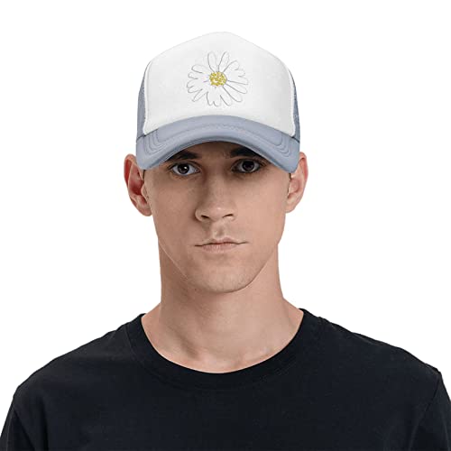 Gorra de mesh con flores Daisy ajustable unisex miniatura 7