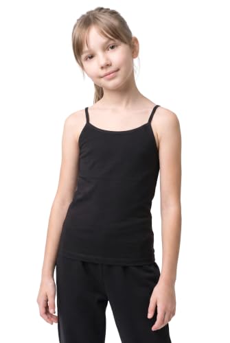 Image of Kurve Girl's Sleeveless Tank Top - Stretch Undershirts Cami Camisole, UV Protective Fabric, Rated UPF 50+ (Made in USA)
