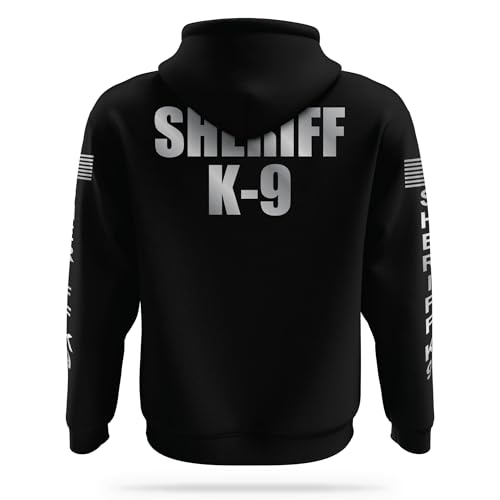 SHERIFF K9 Reflective Performance Hoodie - High Visibility Safety Apparel - 100% Polyester Quick Dry Comfort2