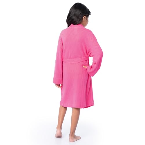 Fruit of the Loom Girls Classic Waffle Robe2