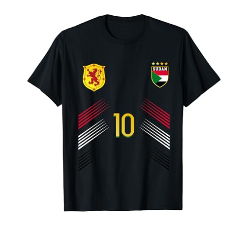 Drapeau du Soudan Amoureux de la fierté soudanienne T-Shirt
