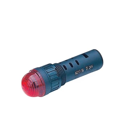 Luz indicadora con difusor esférico AD17-16B de alta visibilidad DC220V
