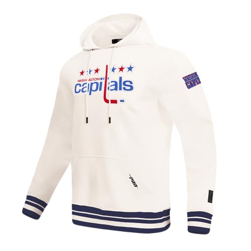Image of Pro Standard Men's NHL Retro Classics Brushed Back French Terry Pull Over Hoodie