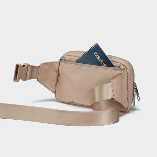 Image of Pander Belt Bag Large 2L, Nylon Fanny Pack Purse for Women and Men with Adjustable Strap