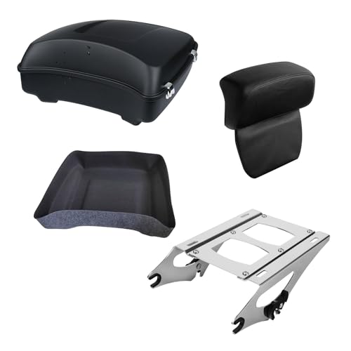 XMT-MOTO Chopped Tour Trunk Fit for Harley Touring Road King 2014-2025