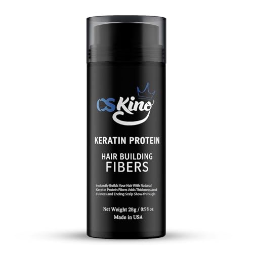 Image of Osking Hair building Fibers 28 Grams Hair Loss Concealer. (Dark Brown)