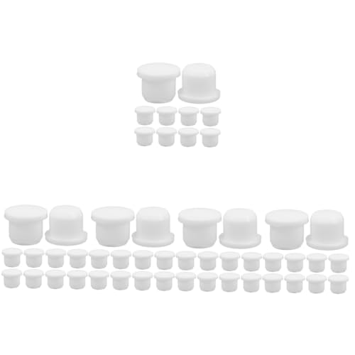 STOBAZA Sets Silicone Stoppers for Salt Shakers Bottles Replacement Plugs Leakproof and Pcs
