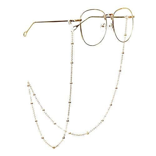 mmy 5 Pcs Correa Gafas, Retro Fashion Cadena De Gafas para Mujer, Mascarilla Cuerda Retención, Adecuada para Gafas De Lectura Y Miopía