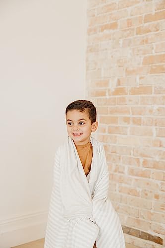 Image of Copper Pearl Jumbo 3-Layer Baby Blanket: Soft Baby Quilts for Boys and Girls | Breathable, Cozy, Toddler Blanket | Baby Quilt for Newborns | 46x46 Premium Polyester /Rayon | Coastal