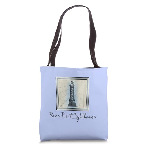 Race Point Lighthouse Provincetown Nautical Maritime History Tote Bag