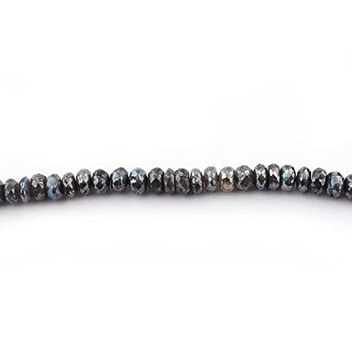 Perles Labradorite revêtement argenté 11mm éclat haute joaillerie