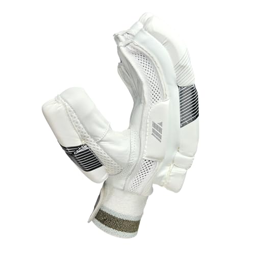 YOOGI SM Spartan Cricket Batting Gloves - Lightweight, Breathable, Right Hand (Mens) - Thumbnail 3