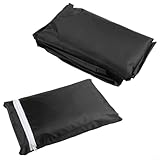 Posheliox Nachtabdeckung für Sittiche – Große wasserdichte und atmungsaktive Papageienkäfigabdeckung, 210D Oxford-Tuch Vogelkäfigdecke für Volieren und Kleintierkäfige (84 x 59 x 104 cm)