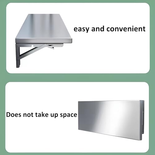 Mesa plegable de pared ideal para optimizar espacio en el dormitorio 6