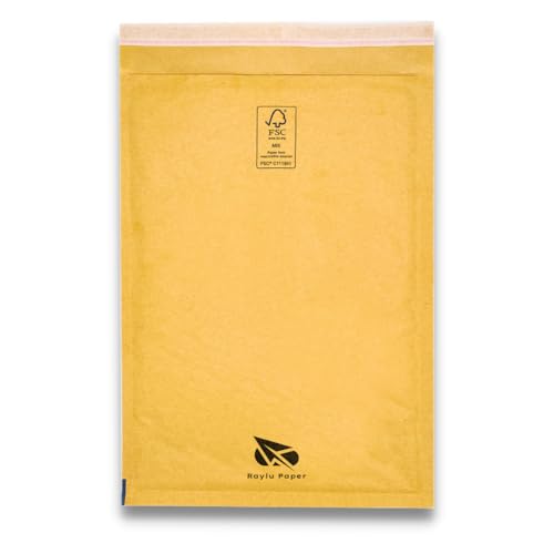 RAYLU PAPER - Confezione da 10 Buste Imbottite per Spedizioni