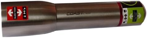 Coast TX300R 3000 Lumen Rechargeable Tactical Flashlight - Long Range With Strobe Mode