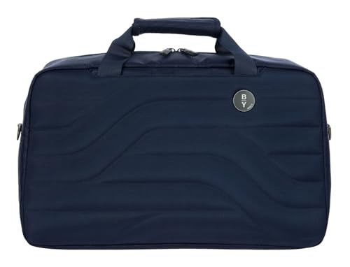 Bric's B|Y Ulisse Duffel Bag - Luxury Weekender Bags for Women and Men - Premium Carry On Bag and Overnight Bags - The Perfect Personal Item Bag for Travel - Ocean Blue by Bric's - Used condition - US$91.20
